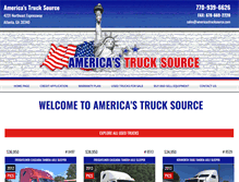 Tablet Screenshot of americastrucksource.com